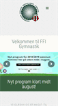 Mobile Screenshot of ffi-gymnastik.dk